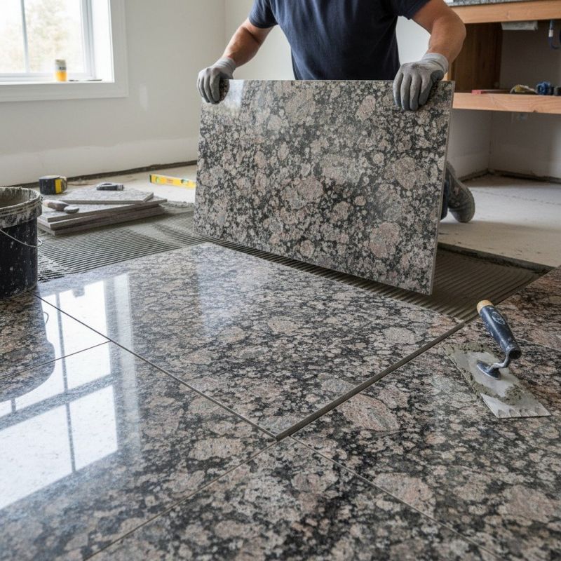 Granite Tiling in Overland Park, KS