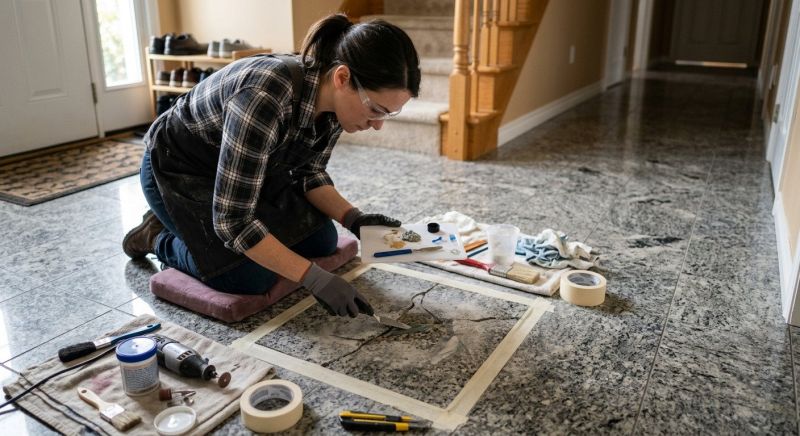 Marble Tile Repair in Kansas City, KS