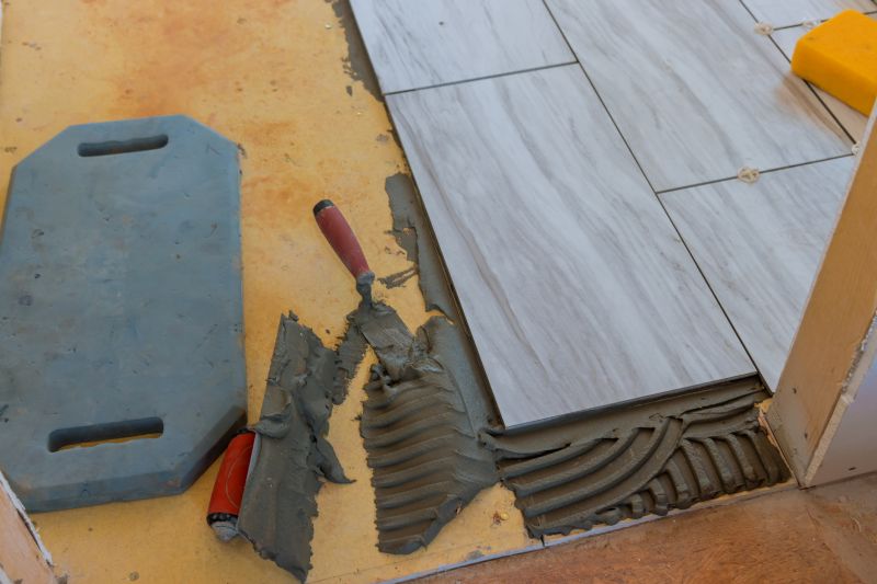 Mosaic Tile Floor Installation in Longmont, CO