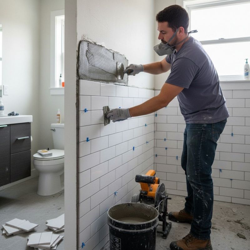Shower Floor Tiling in Denver County, CO