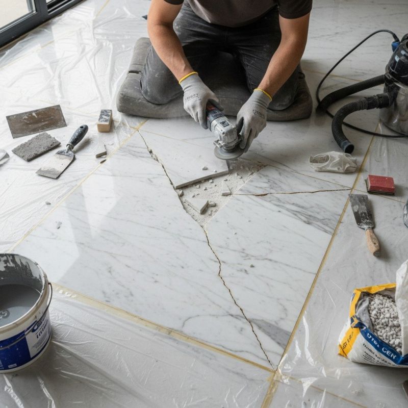 Terrazzo Tile Repair in Kansas City, KS