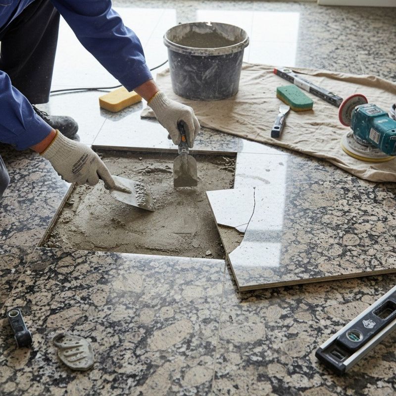 Terrazzo Tile Repair in Alpharetta, GA