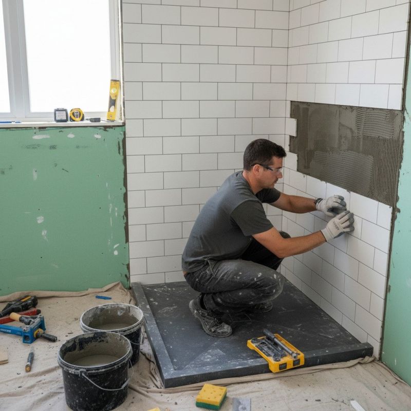 Tile Shower Pan Installation in Boise, ID